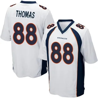 Demaryius Thomas Denver Broncos Men's Game Nike Jersey - White