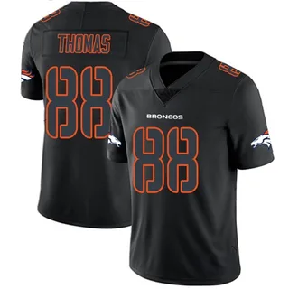 Demaryius Thomas Denver Broncos Men's Limited Nike Jersey - Black Impact
