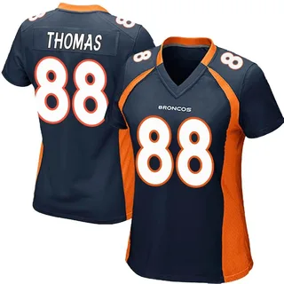 Demaryius Thomas Denver Broncos Women's Game Alternate Nike Jersey - Navy Blue