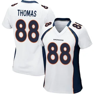 Demaryius Thomas Denver Broncos Women's Game Nike Jersey - White