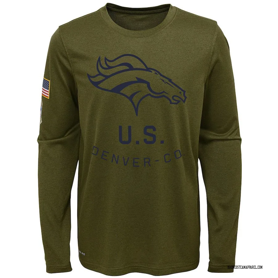broncos salute to service shirt